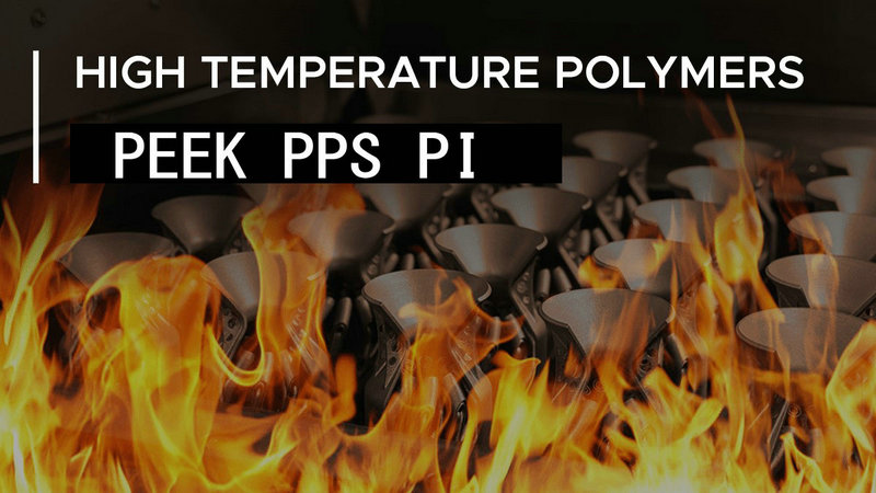 Tres plásticos de ingeniería de alta temperatura populares