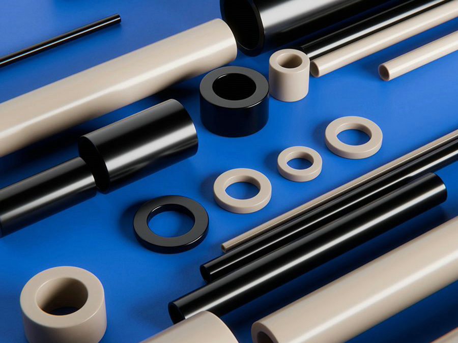 PEEK vs. compuestos de PEEK: elección de grados de bajo desgaste PEEK vs. compuestos de PEEK: elección de grados de bajo desgaste